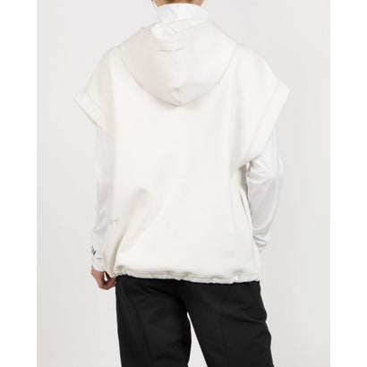 ランバン スポール LANVIN SPORT ドロップショルダーフーディベスト