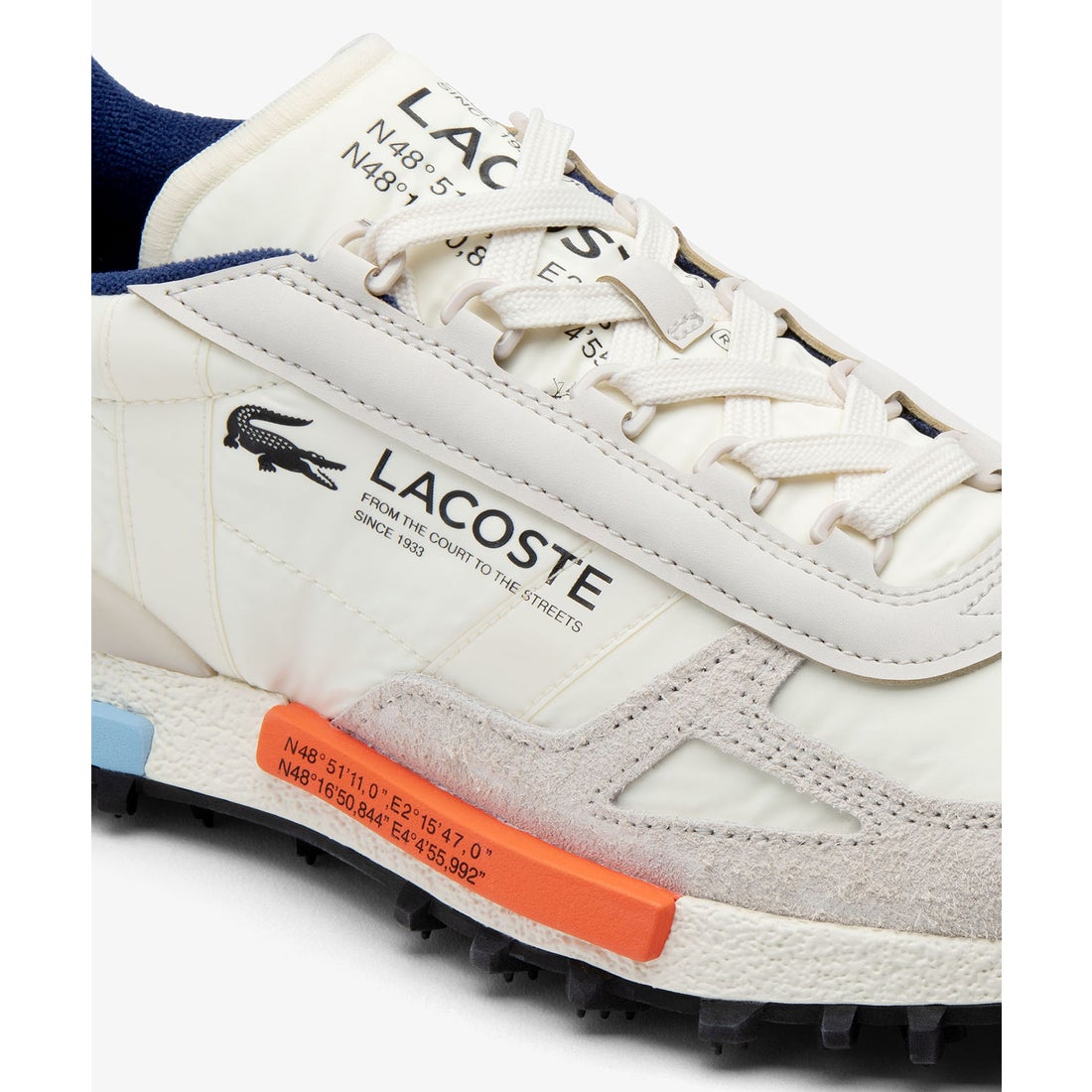 ラコステ LACOSTE メンズ ELITE ACTIVE 224 1 SMA（ホワイト×ネイビー