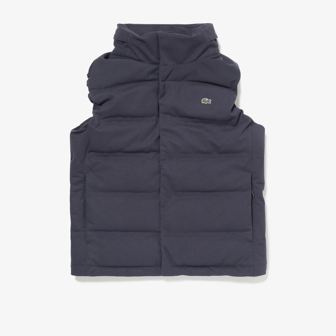 ラコステ LACOSTE ピケダウンベスト （ネイビー） -アウトレット通販