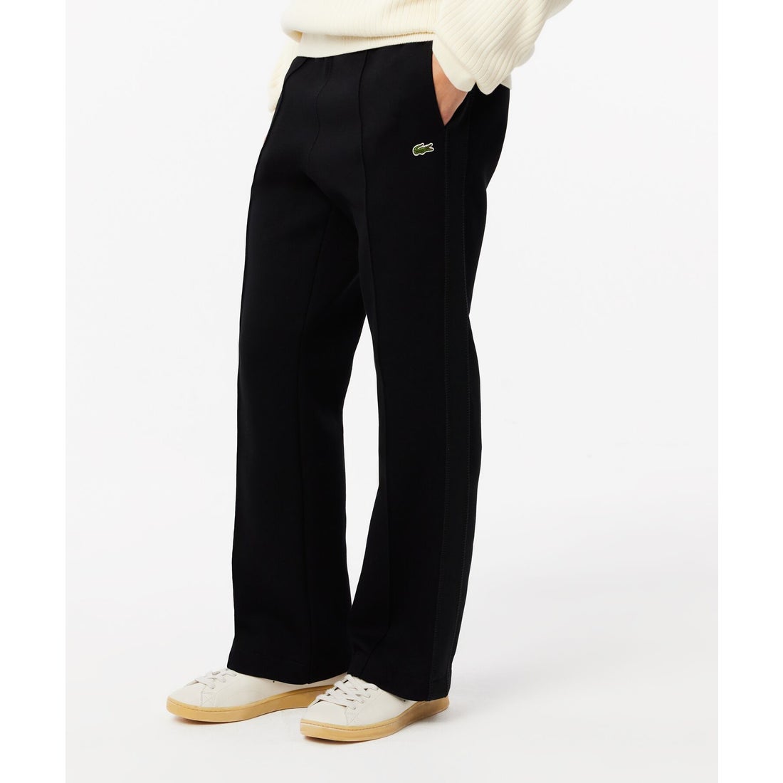 ラコステ LACOSTE サイドテーピングスウェットトラックパンツ