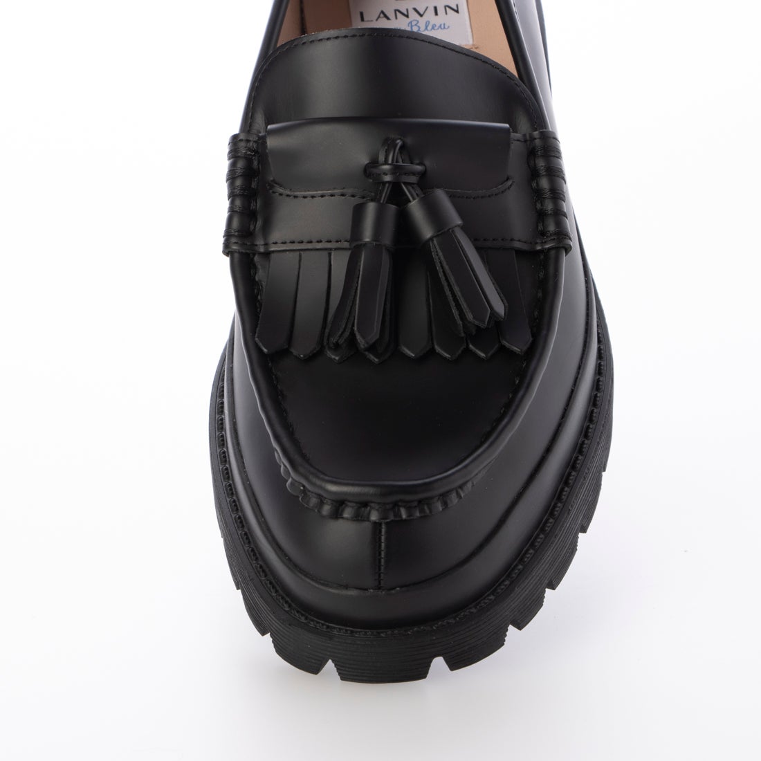 ランバン オン ブルー LANVIN en Bleu 厚底タッセルローファー