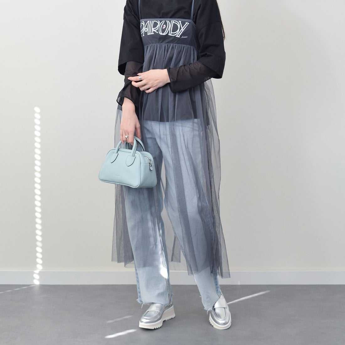 ルカ グロッシ Luca Grossi ヒールアップEVAソールローファー