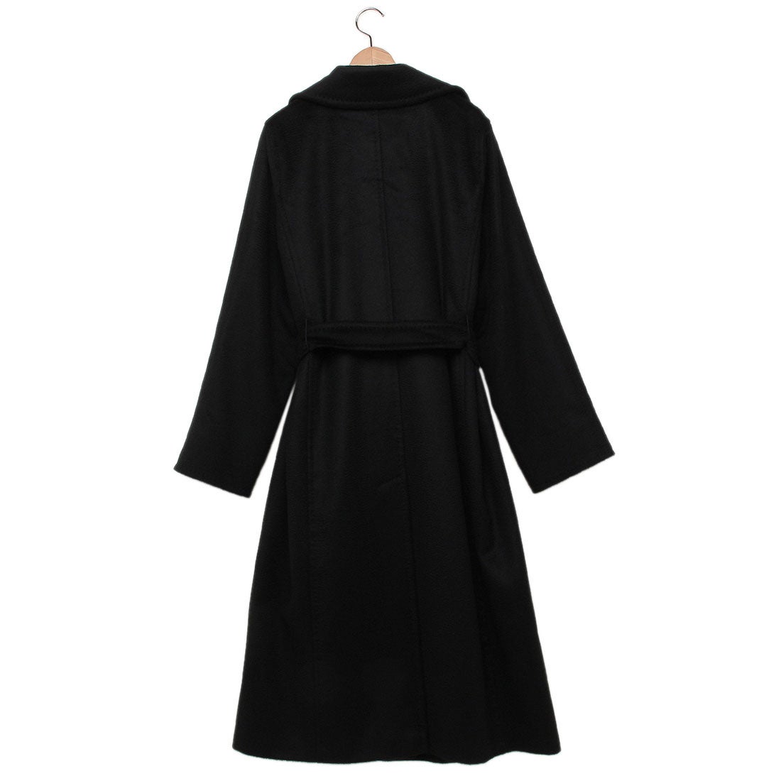 マックスマーラ Max Mara コート マニュエラ ベルト付き ブラック