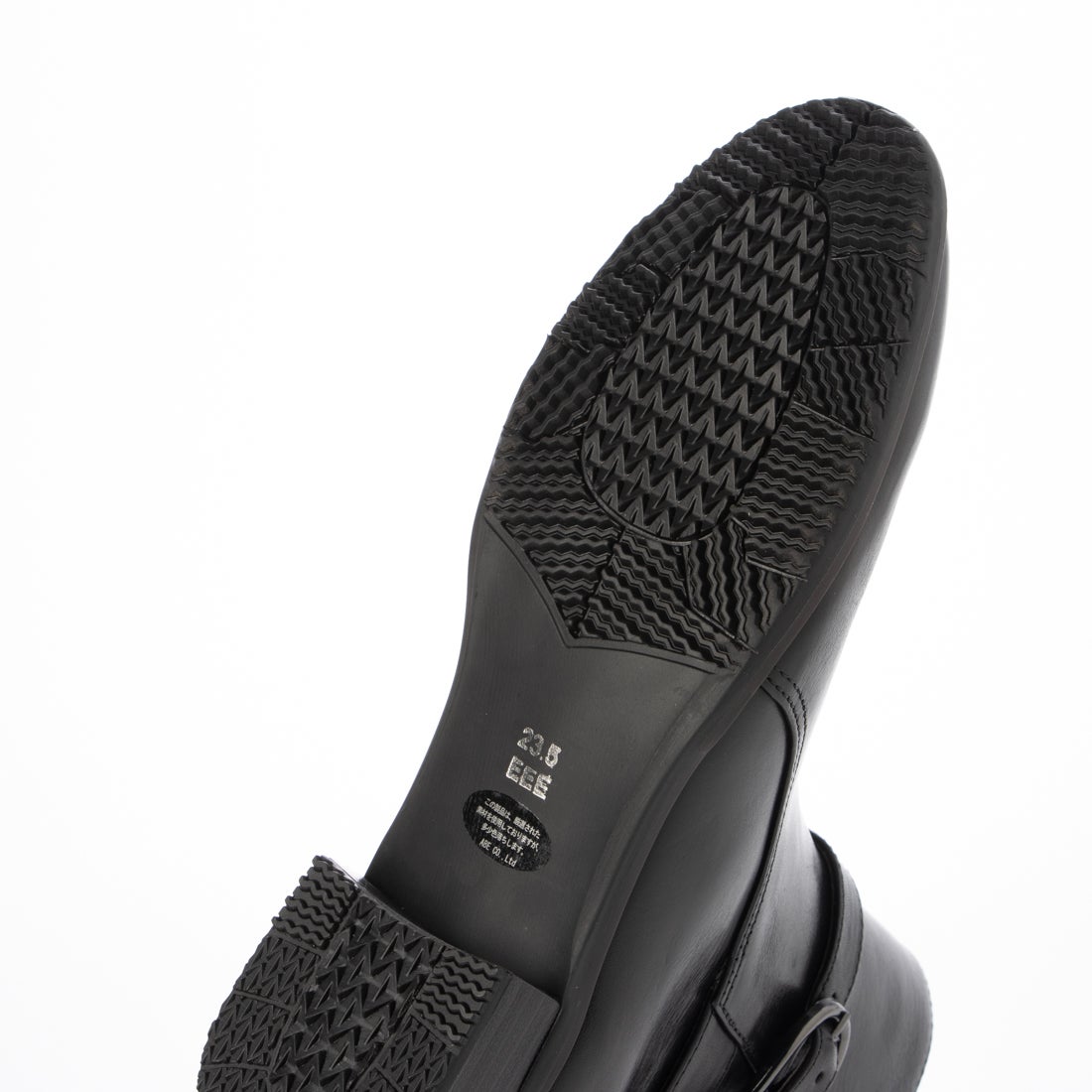 本革】 ベルトショートブーツ 6735 （ブラック） -モードカオリ MODE