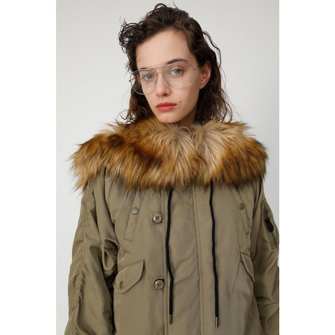 MOUSSY マウジー moussy ORIGINAL N2B （カーキ） -アウトレット通販