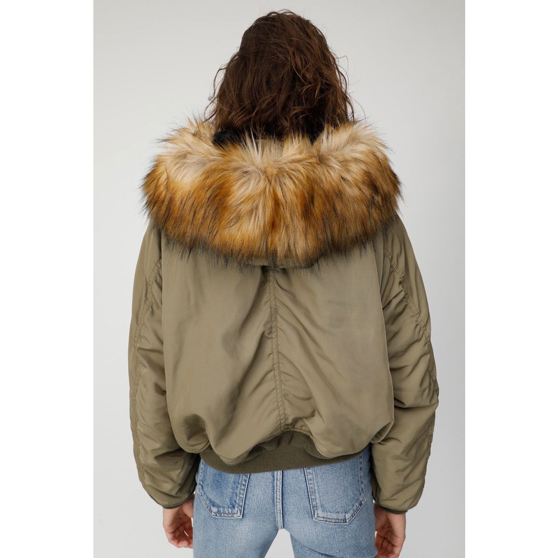 MOUSSY マウジー moussy ORIGINAL N2B （カーキ） -アウトレット通販