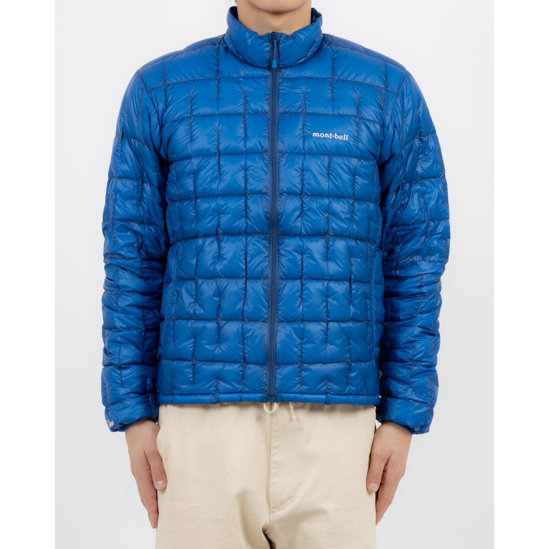 モンベル mont-bell モンベル ダウンジャケット （ブルー