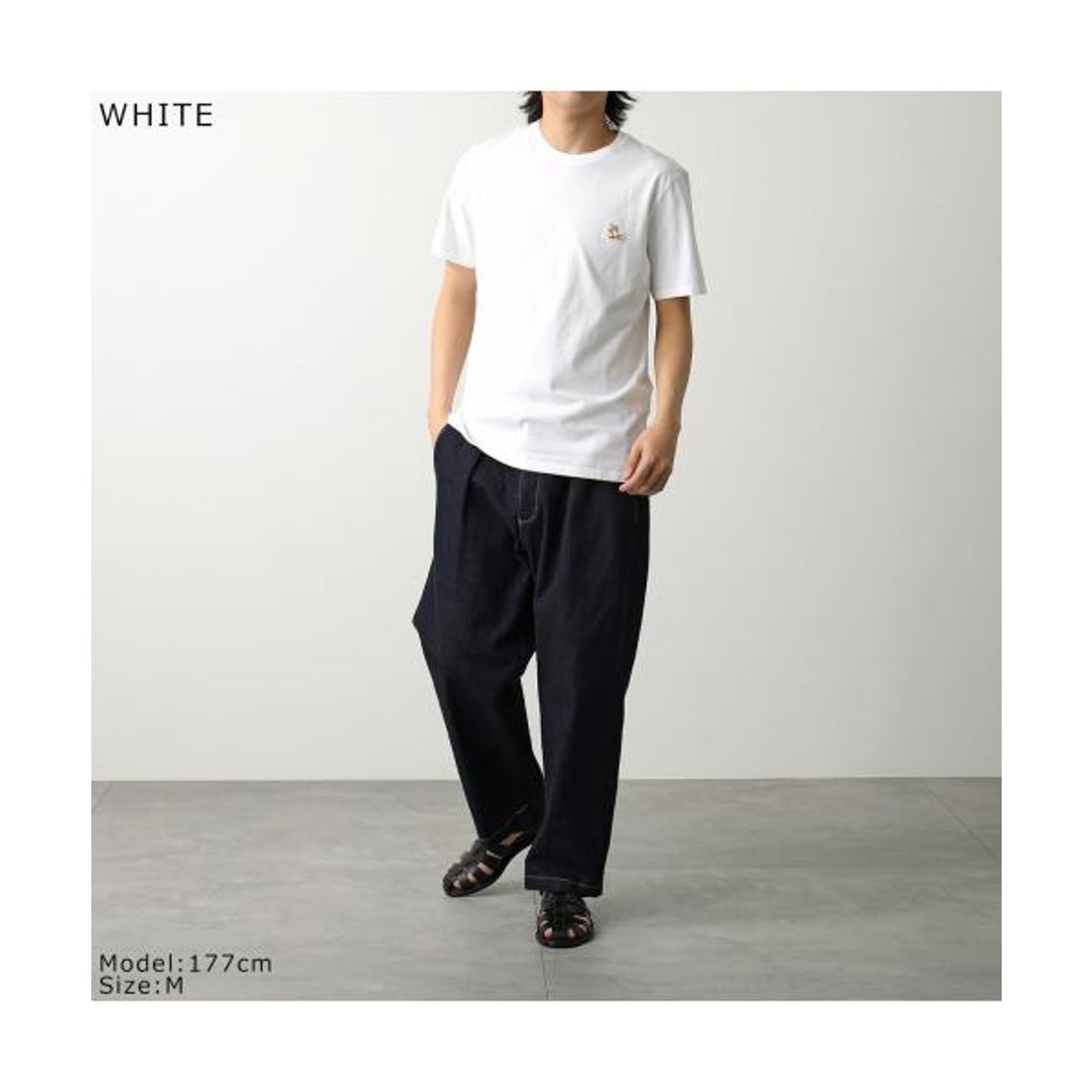 メゾンキツネ MAISON KITSUNE MAISON KITSUNE Tシャツ LM00110KJ0008