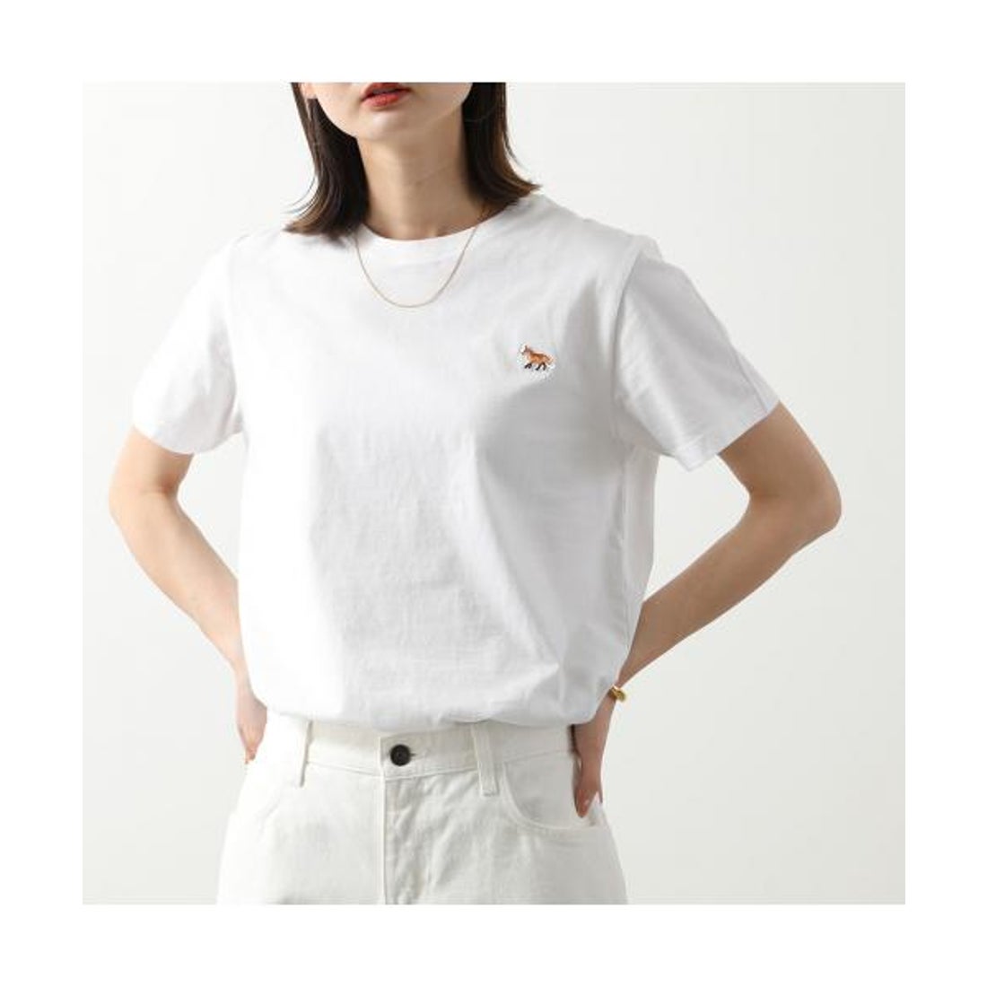 メゾンキツネ MAISON KITSUNE MAISON KITSUNE Tシャツ MW00110KJ0008