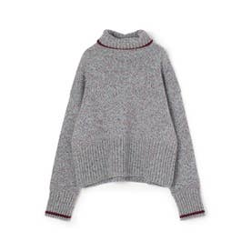 マカフィー MACPHEE ファインラムズウール タートルネックプルオーバー