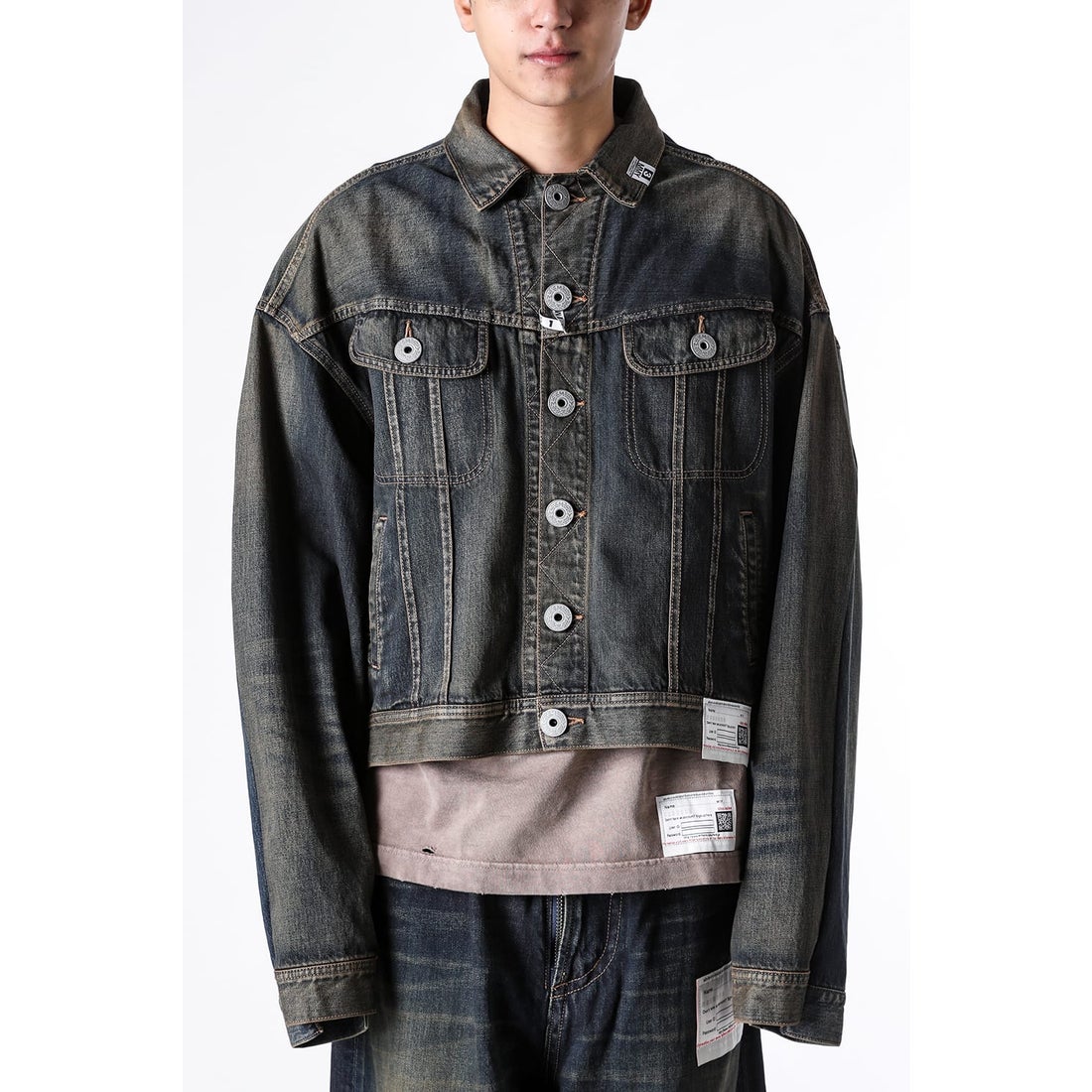 メゾン ミハラヤスヒロ Maison MIHARA YASUHIRO BOTH FRONTS DENIM