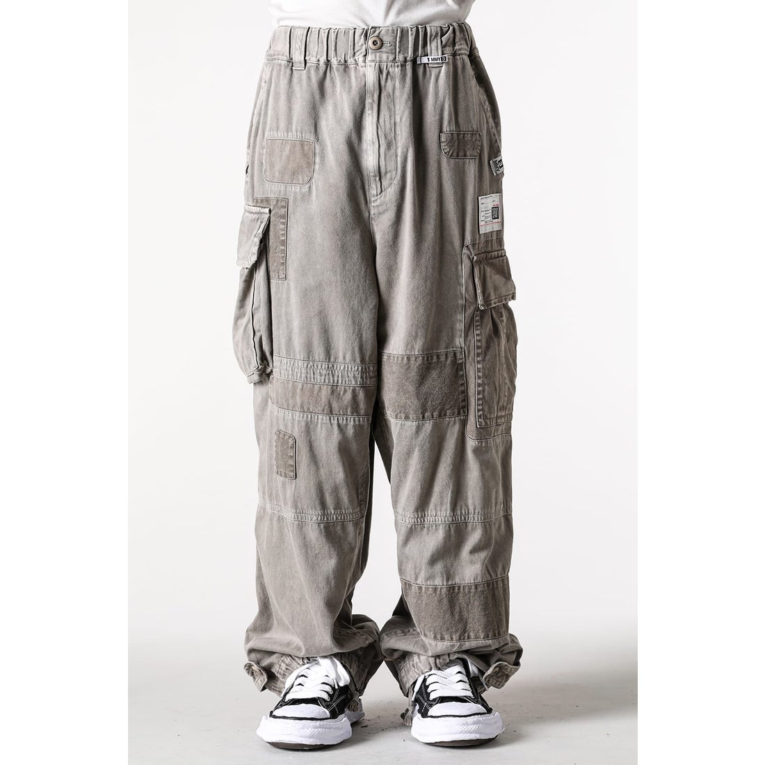 Maison MIHARA YASUHIRO REPAIR CARGO TROUSERS （LT.GRAY） -FASCINATE