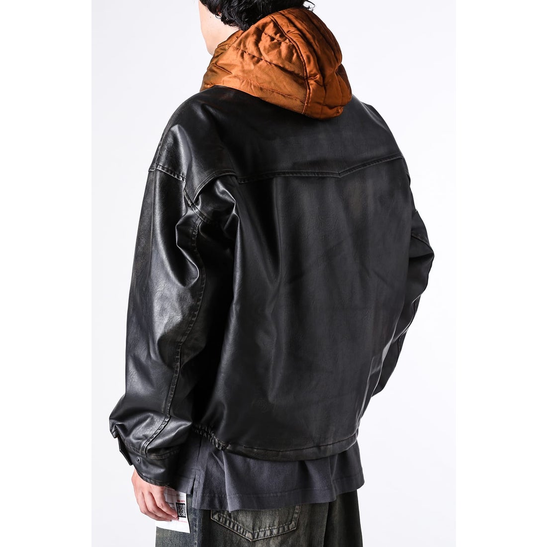 メゾン ミハラヤスヒロ Maison MIHARA YASUHIRO Hooded Vegan Leather