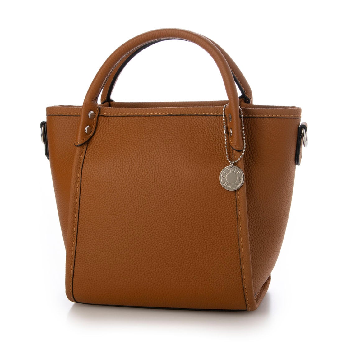 モーヴ mauve 【本革】ミディアムハンドバッグ ショルダー付き2WAY