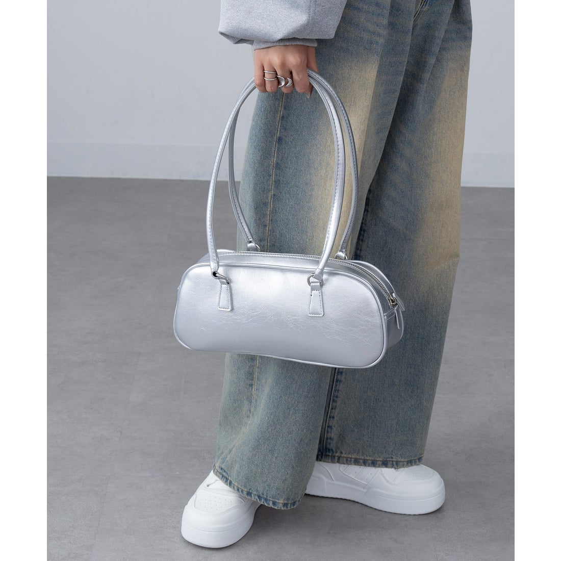 マガジンデモードオンジェナ MAGASIN DE MODE Onjna ロングハンドル