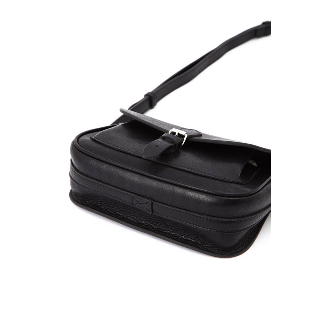 マーガレット・ハウエル MARGARET HOWELL SADDLE LEATHER BAG （BLACK