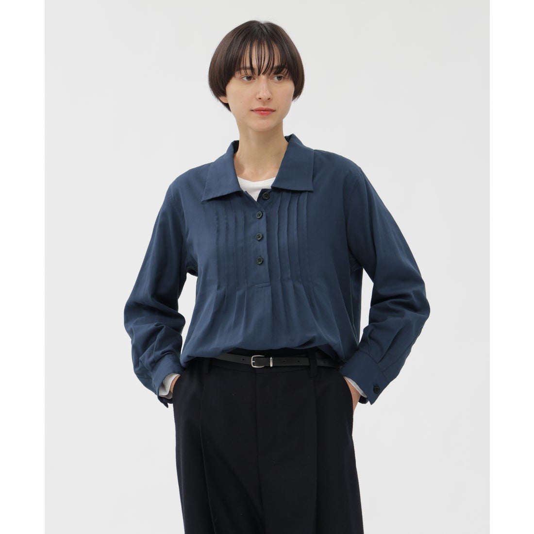 マーガレット・ハウエル MARGARET HOWELL SOFT COTTON TWILL SHIRT