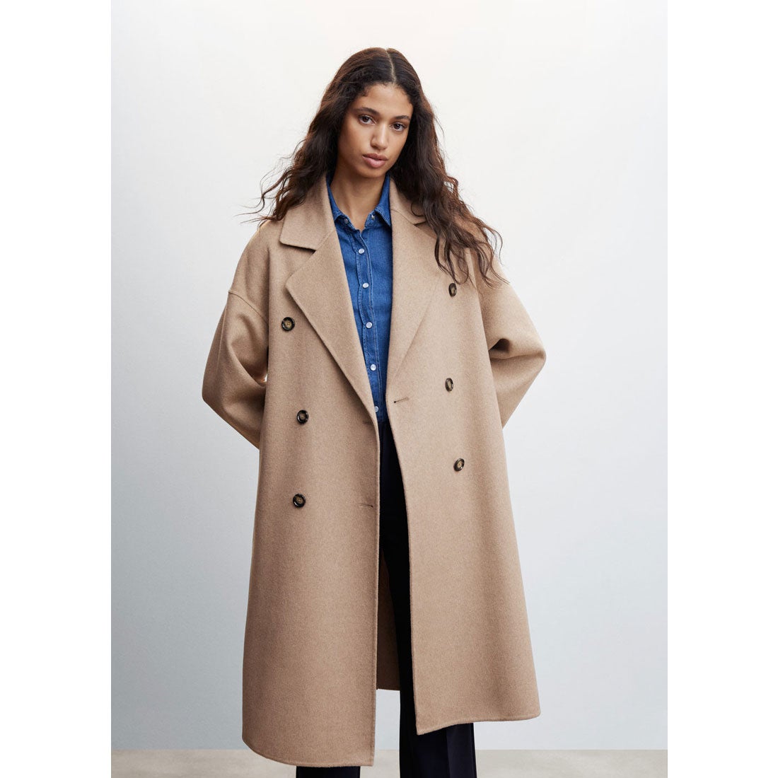 コート .-- PICAROL （ミディアムブラウン） -MANGO - マンゴ公式