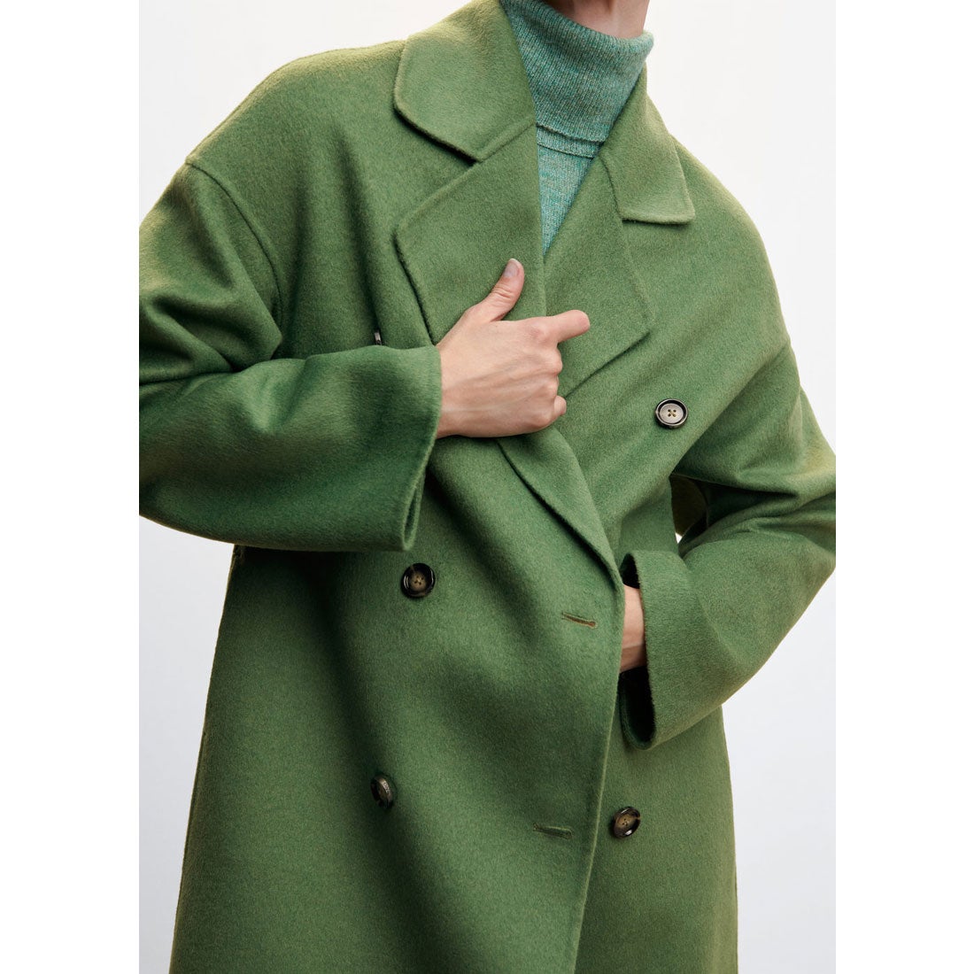 コート .-- PICAROL （グリーン） -MANGO - マンゴ公式オンラインストア