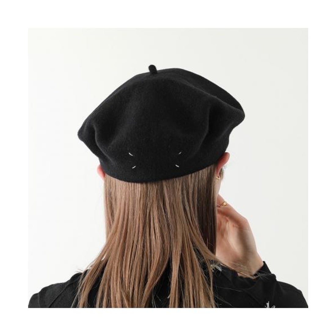 Maison Margiela ベレー帽 ブラック S マルジェラ