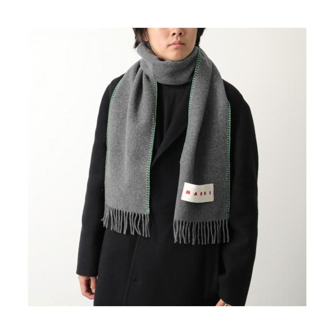 マルニ MARNI MARNI マフラー SCZC0068Y0 UAW031 ロゴ （00N15/SODIUM