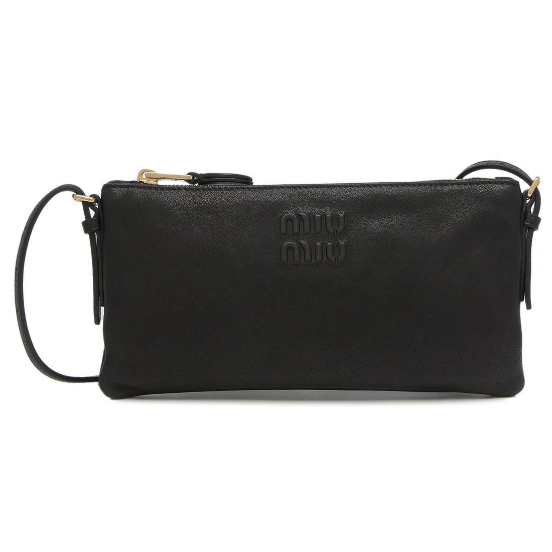 ミュウミュウ Miu Miu ショルダーバッグ ミニバッグ ブラック