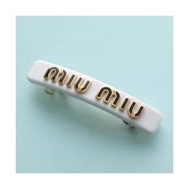 ミュウミュウ Miu Miu MIUMIU バレッタ 5IF114 2F72 ヘアクリップ