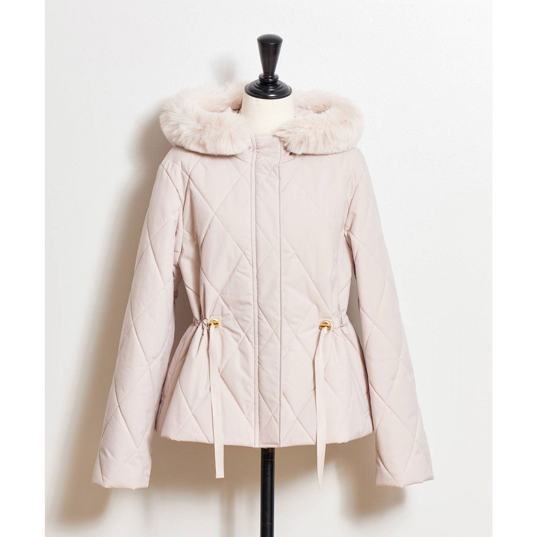 ノエラ NOELA ドロスト中綿コート （ベージュ） -ファッション通販