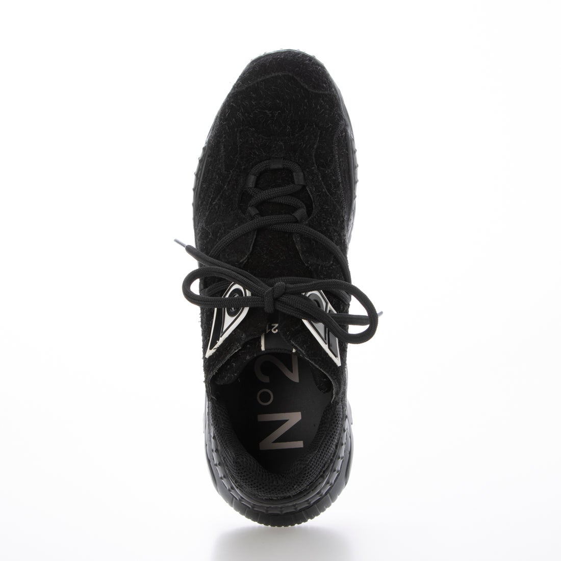 ヌメロヴェントゥーノ N21 リバースレザー ダッドスニーカー （Black