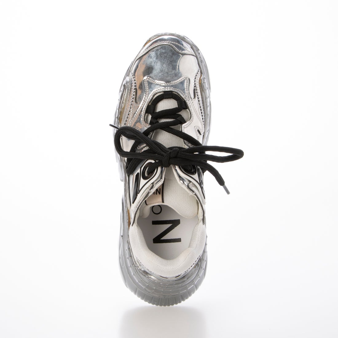 ヌメロヴェントゥーノ N21 メタリック ダッドスニーカー （Silver