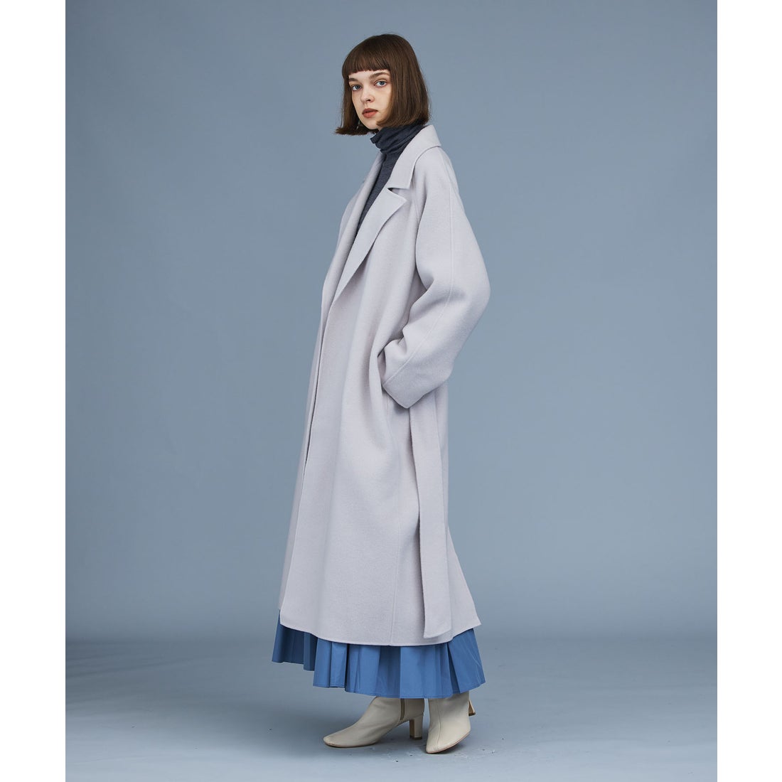 ノーク N.O.R.C ロングリバーコート （ピンク） - ファッション通販