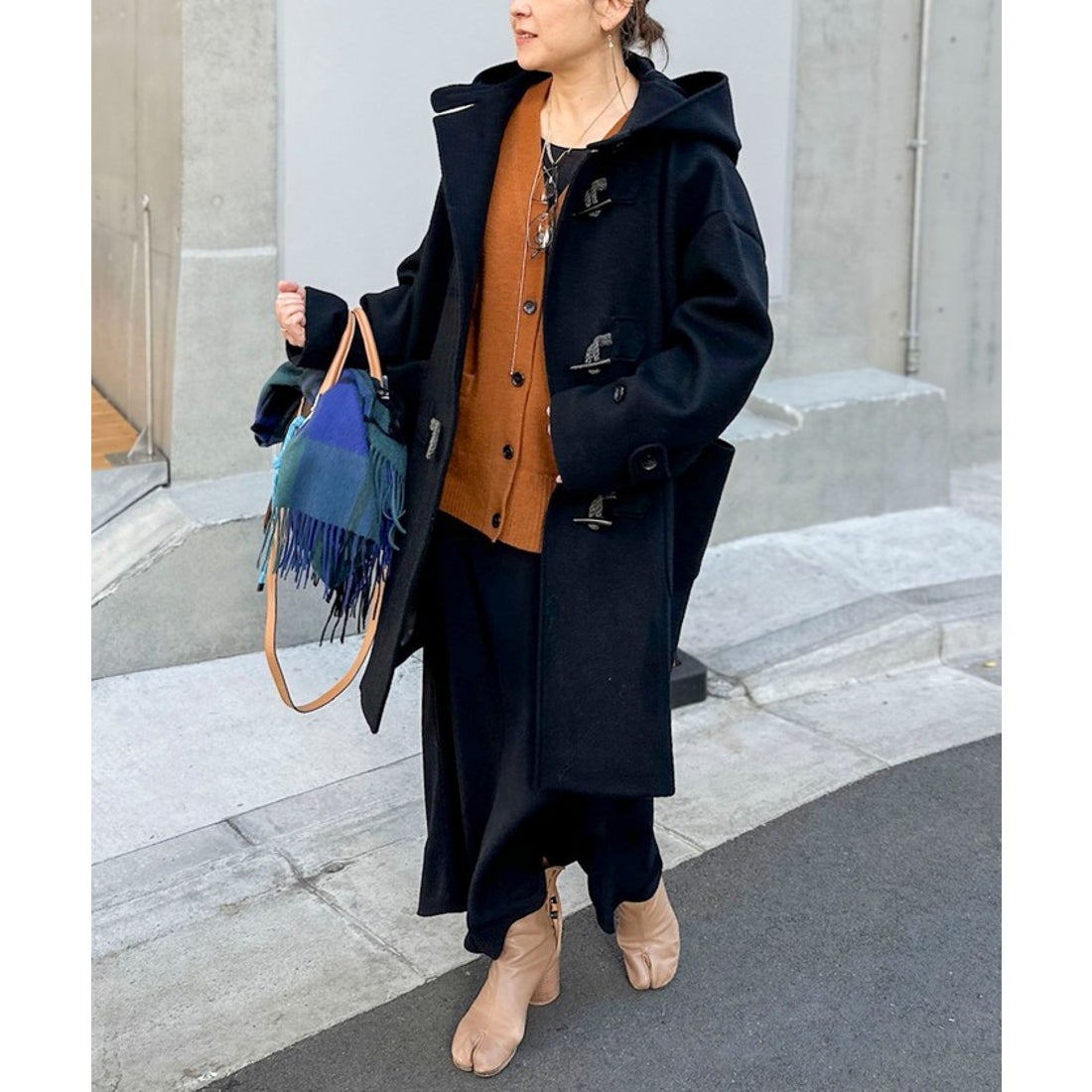 ノーリーズ NOLLEY'S NMPミドル丈ダッフルコート （ベビーピンク