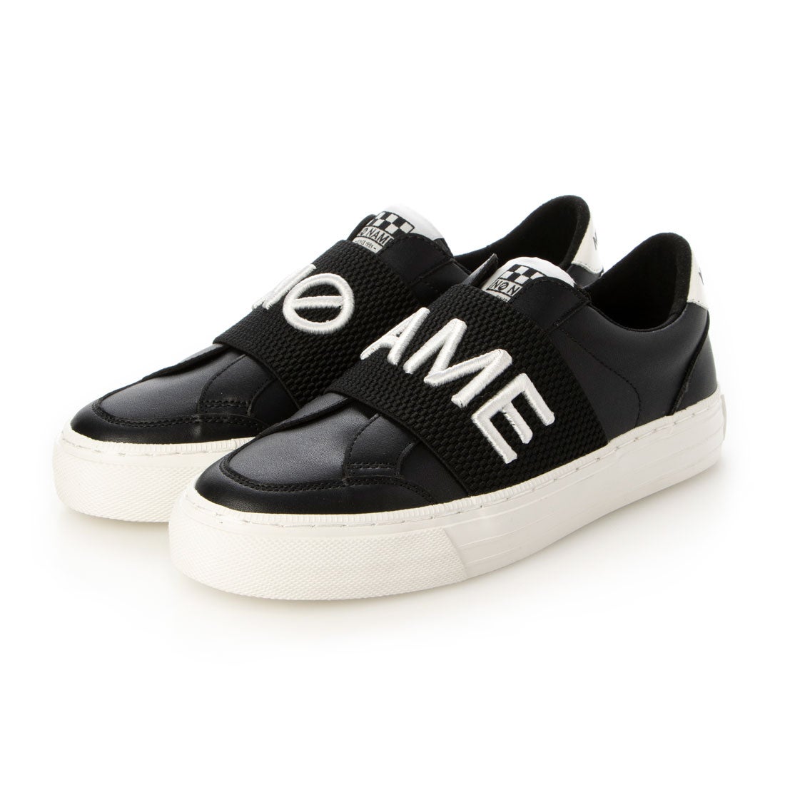 ノーネーム NO NAME ビッグロゴスリッポンスニーカー（STRIKE-32258