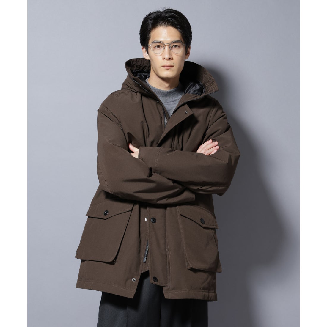 ナノ・ユニバース NANO universe 「西川ダウン（R）」アークティック