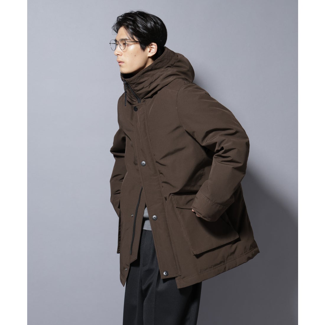 ナノ・ユニバース NANO universe 「西川ダウン（R）」アークティック