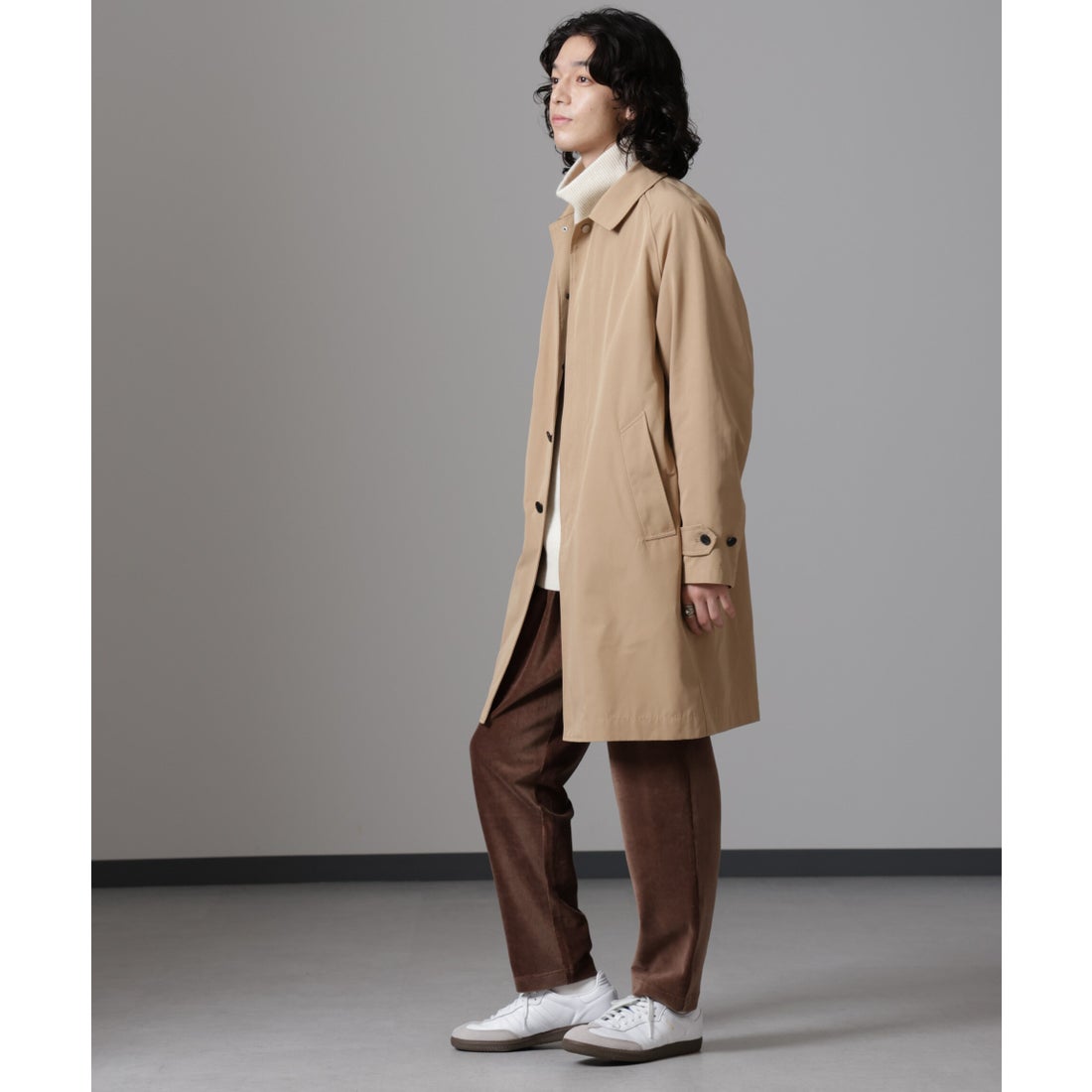 marinさま専用ステンカラーコート M ベージュ marinさま専用ステン