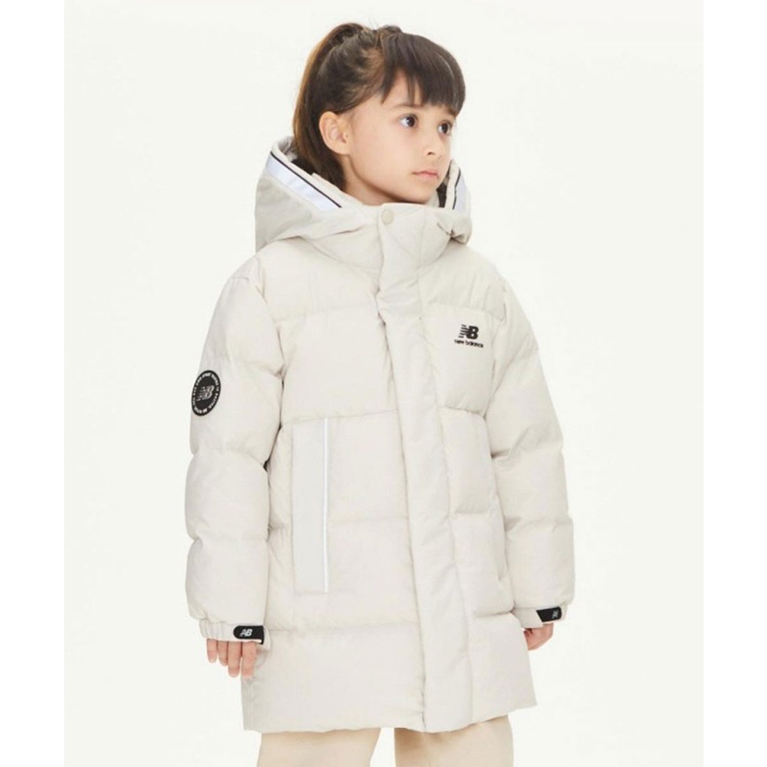 ニューバランス New Balance キッズダウンコート フート付き ダウン