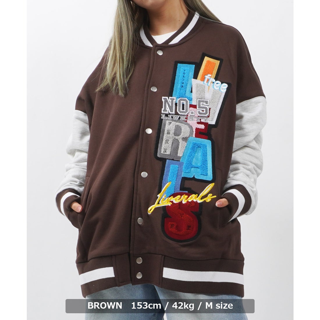 ワンフォークロージング 1111clothing スタジャン メンズ オーバー