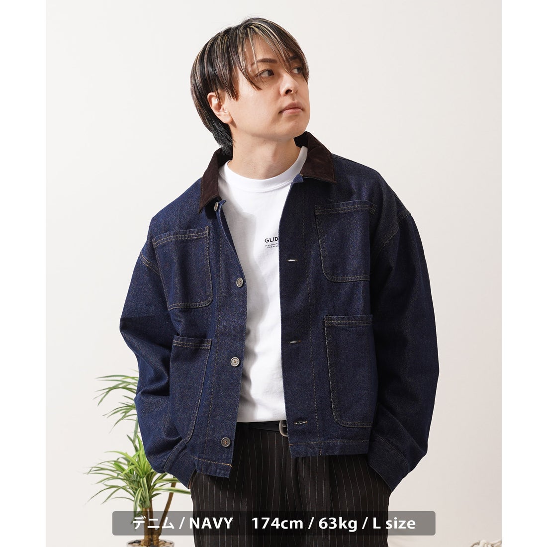 ワンフォークロージング 1111clothing ショート丈 カバーオール