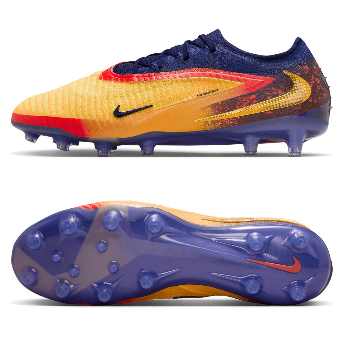 NIKE ナイキ ファントム 6 LOW エリート AG-PRO EH(オレンジ×ブルー