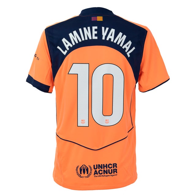 NIKE FCバルセロナ 25/26 ユニフォーム アウェイ 半袖 レプリカ #10