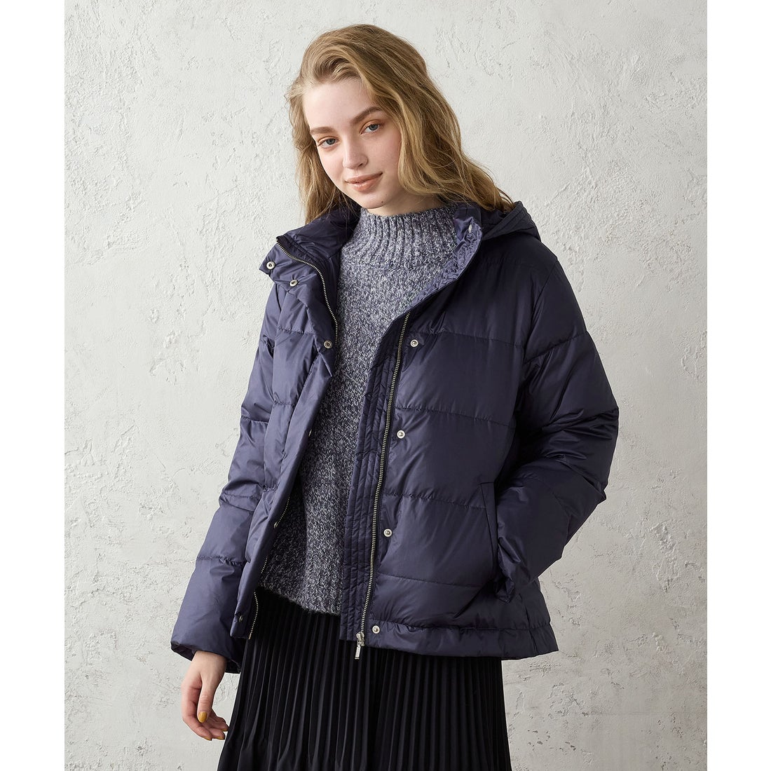 ルスークホリデー LE SOUK HOLIDAY フード付き ダウンジャケット