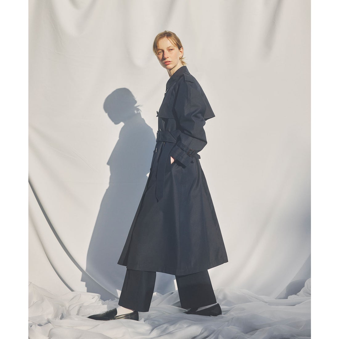 ノークバイザライン N.O.R.C by the line ロングトレンチコート