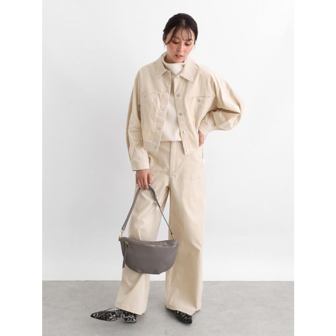 クローブ CLOVE 別珍デニムジャケット （ベージュ系） - ファッション