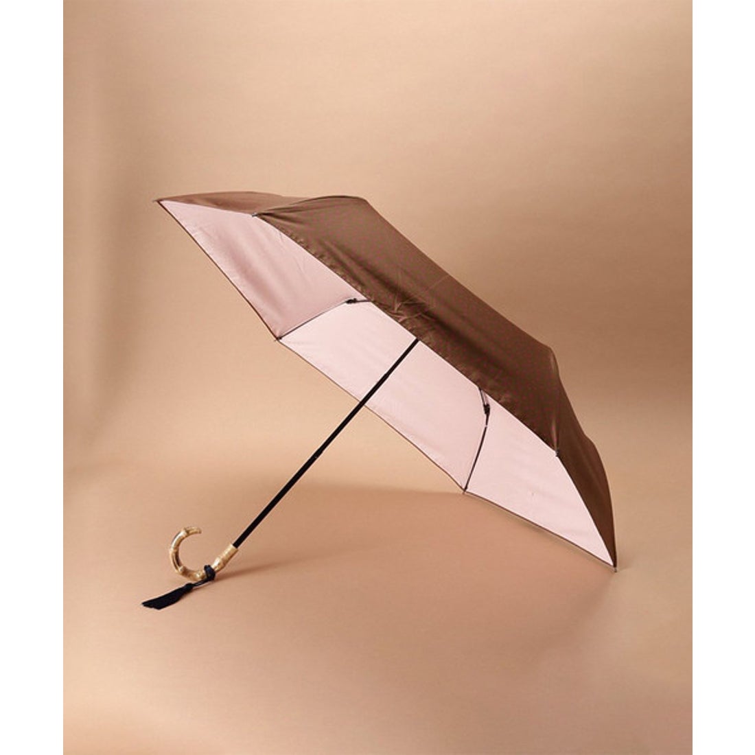 サマンサタバサ Samantha Thavasa バンブーハンドル折り畳み傘