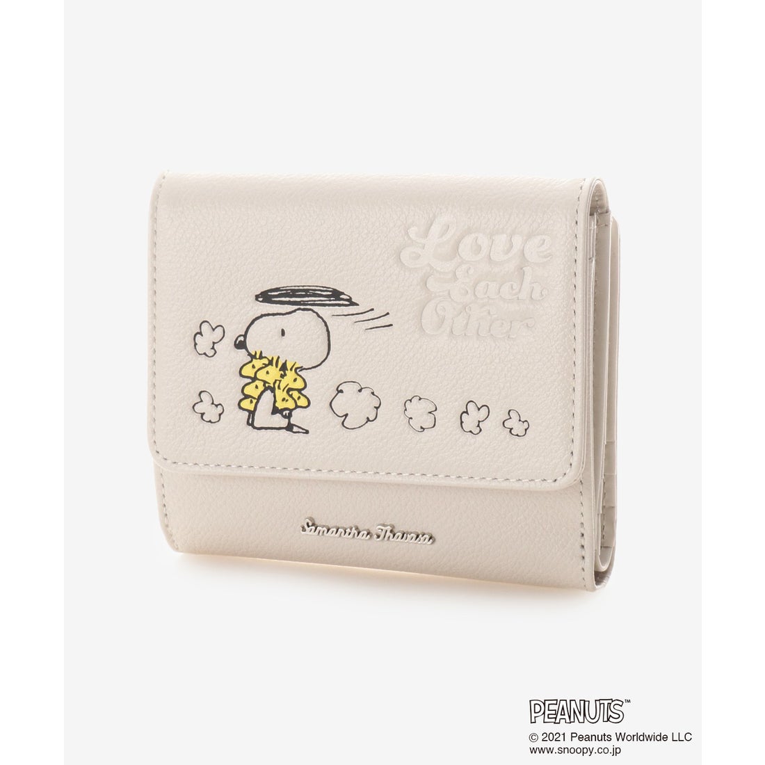 サマンサタバサ Samantha Thavasa スヌーピーコレクション 2つ折り財布