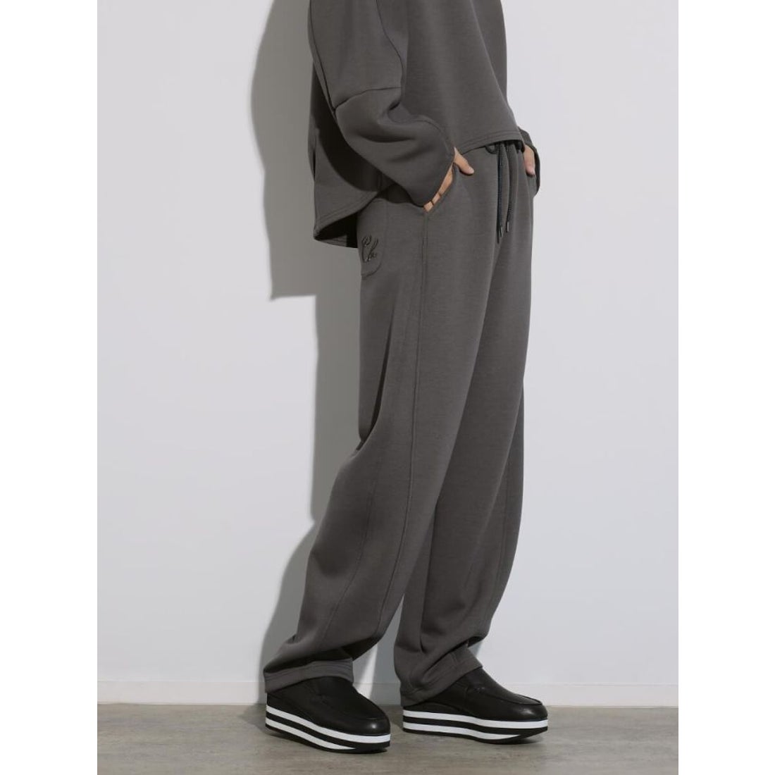 スコットクラブ SCOTCLUB エンブロイダリーポンチパンツ （ダーク