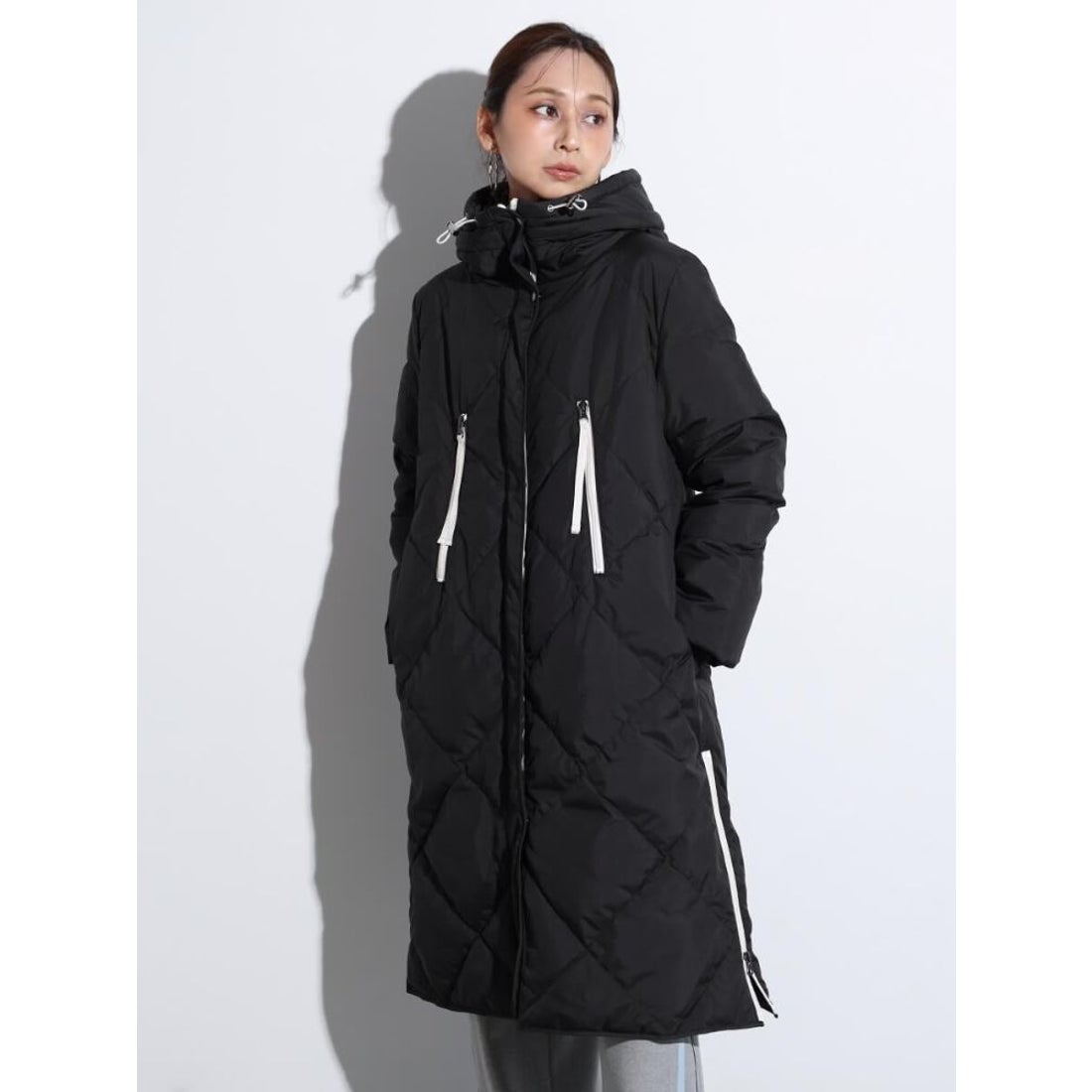 スコットクラブ SCOTCLUB キルティングダウンコート （オリーブ