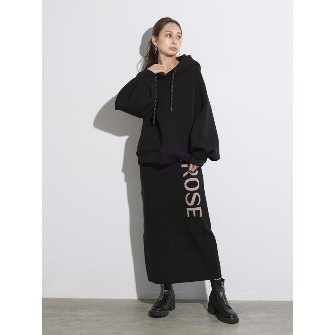 スコットクラブ SCOTCLUB ダンボールバックロゴパーカー （グレージュ