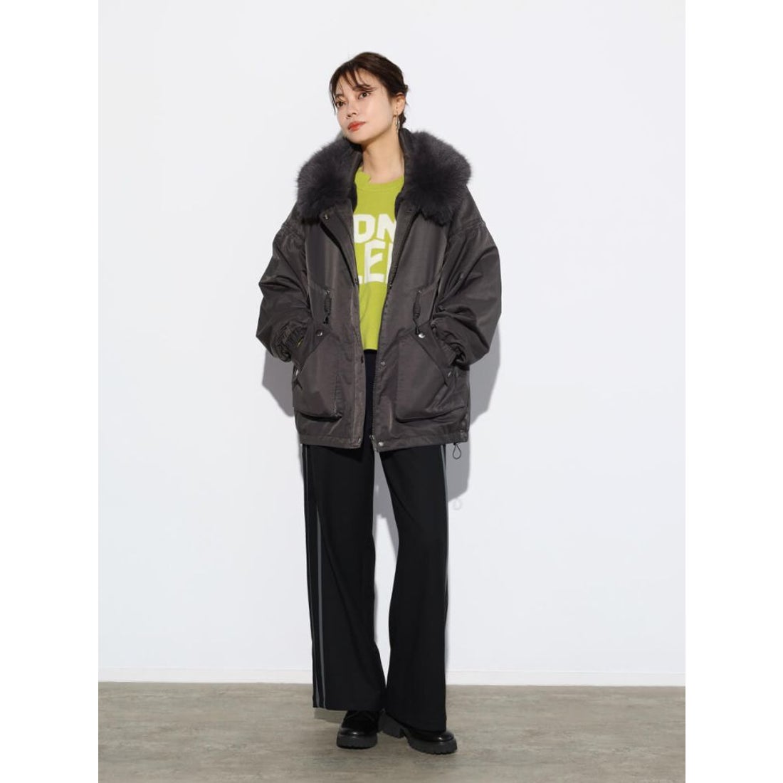 スコットクラブ SCOTCLUB ファーフーディモッズアウター